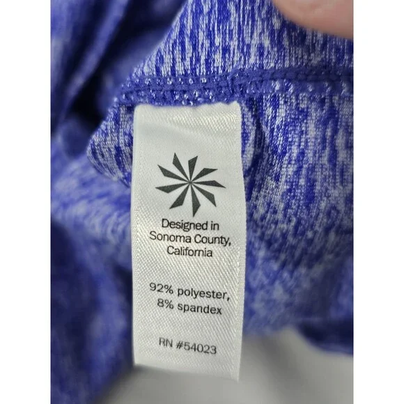 Athleta Pullover Womens Purple Running Wild 3.0 Half Zip Long Sleeve M Athleisur - Picture 7 of 10